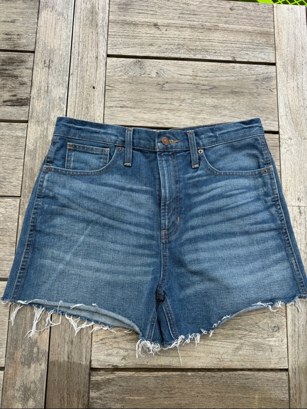 Madewell Perfect Jean Cutoff Shorts